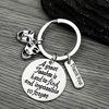 Picture of Infinity Collection Drama Teacher Gift, Great Teacher is Hard to Find But Impossible to Forget, Drama Jewelry, Comedy Tragedy, Drama Mask Charm Keychain