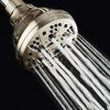 Picture of AquaDance Brushed Nickel High Pressure 6-Setting Spiral Shower Head - Angle Adjustable, Anti-Clog Showerhead Jets, Tool-Free Installation-USA Standard Certified-Top U.S. Brand