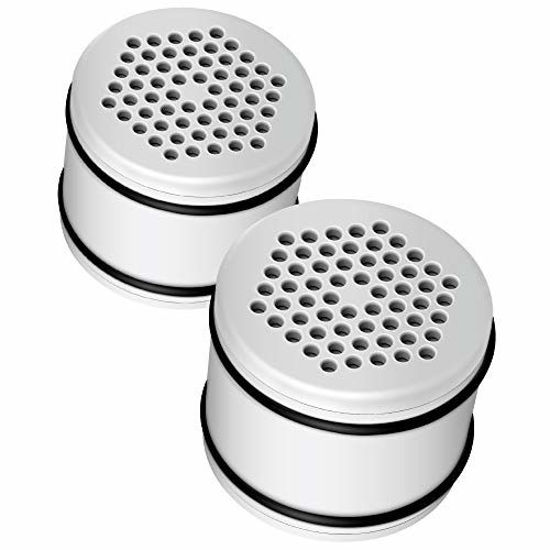 Picture of AQUACREST WHR-140 Shower Head Water Filter, Replacement for Culligan WHR-140, WSH-C125, HSH-C135, ISH-100 Shower Water Filter Units, with Advanced KDF Filtration Material (Pack of 2)