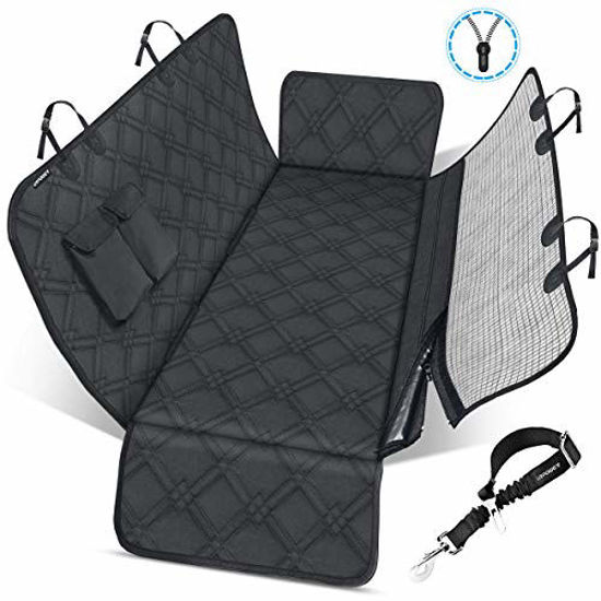 Quilted dog deals car seat cover