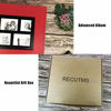 Picture of RECUTMS Photo Albums 4x6 Holds 600 Photos Black Pages Large Capacity Leather Cover Wedding Family Baby Photo Album Books Horizontal and Vertical Photos (Red)