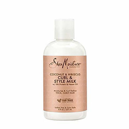 Picture of Shea Moisture Coconut & Hibiscus Curl & Style Milk 8 oz