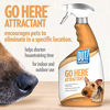 Picture of OUT! Go Here Attractant Indoor & Outdoor Dog Training Spray | Housetraining Aid for Puppies and Dogs | 32 Oz