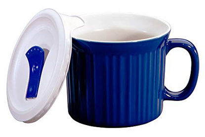 Picture of CorningWare 20-Ounce Meal Mug with Vented Lid (Blueberry)