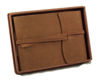 Picture of Rustic Genuine Leather Photo Album with Gift Box - Scrapbook Style Pages - Holds 60 4x6 or 5x7 Photos