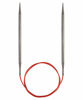 Picture of ChiaoGoo Red Lace Circular 32 inch (81cm) Stainless Steel Knitting Needle Size US 8 (5mm) 7032-8