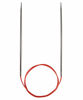 Picture of ChiaoGoo Red Lace Circular 32 inch (81cm) Stainless Steel Knitting Needle Size US 8 (5mm) 7032-8