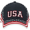 Picture of MG Washed Cotton Twill Stars & Stripes USA Ball Cap Hat USA Flag Cap