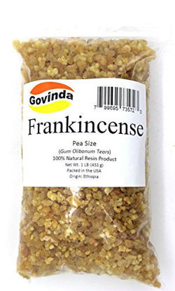 Picture of Govinda Frankincense Natural Resin Pea Size 1 lb