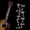 Picture of Acoustic Electric Tree of Life Music Guitar Bass DIY Neck Fretboard/Fret Inlay Sticker/Stikers Silver Thin