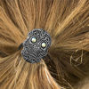 Picture of Ponytail Holder, Hair Accessory, Women's Hair Tie, Sugar Skull, Handcrafted in the USA by Oberon Design