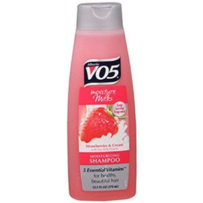 Picture of Alberto VO5 Moisture Milks Strawberries & Cream Moisturizing Shampoo 12.5 oz. (Pack of 3)