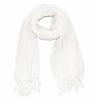 Picture of Soophen Pashmina Scarf Beautiful Solid Colors - White