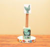 Picture of The Pioneer Woman Flea Market Paper Towel Holder Turquoise Hen