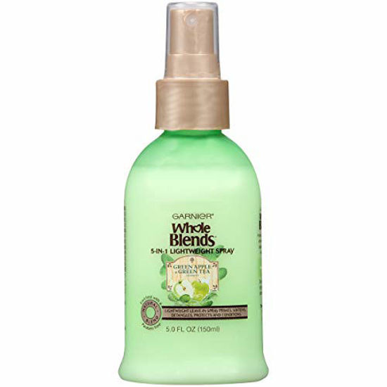 Picture of Garnier Whole Blends Refreshing 5-in-1 Lightweight Detangler Spray, Normal Hair, 5 fl. oz.