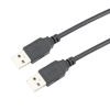 Picture of Pasow USB 2.0 Type A Male to Type A Male Extension Cable AM to AM Cord Black (30Feet/10M)