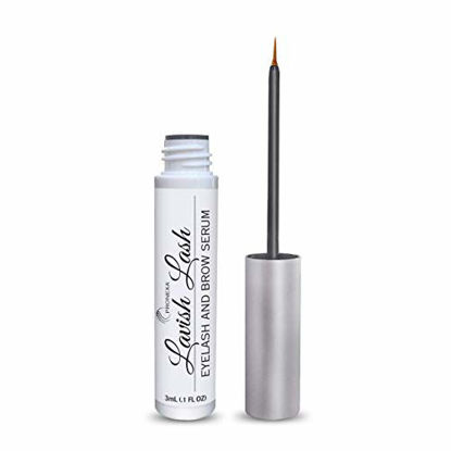 Picture of Pronexa Hairgenics Lavish Lash - Eyelash Growth Enhancer & Brow Serum with Biotin & Natural Growth Peptides for Long, Thick Lashes and Eyebrows! Dermatologist Certified, Cruelty Free & Hypoallergenic.