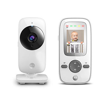 Picture of Motorola MBP481 2.4 GHz Digital Video Baby Monitor with 2-Inch Color Display, Digital Zoom, and Infrared Night Vision