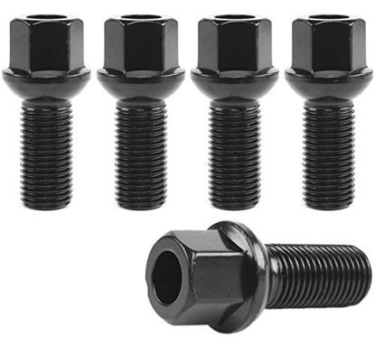 Picture of Bapmic 8D0601139D Wheel Lug Bolt for Volkswagen Golf Jetta Passat Beetle Audi A4 A6 (Pack of 5)