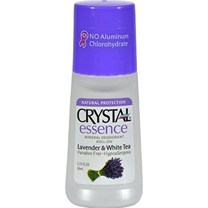 Picture of Crystal Mineral Deodorant Roll-On, Lavender & White Tea 2.25 oz (Pack of 2)