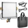 Picture of Neewer 2 Packs Dimmable Bi-Color 480 LED Video Light and Stand Lighting Kit Includes: 3200-5600K CRI 96+ LED Panel with U Bracket, 75 inches Light Stand for YouTube Studio Photography, Video Shooting