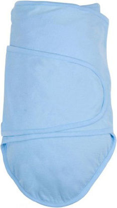 Picture of Miracle Blanket Swaddle for Baby Boys, Blue, Newborn to 14 Weeks