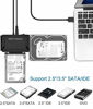 Picture of USB 3.0 to 2.5" 3.5" SATA IDE HDD Adapter Converter, Hard Drive Reader with Power Supply External Adapter Cable for Universal 2.5/3.5 Inch Laptop IDE/SATA HDD SSD, Support 6TB