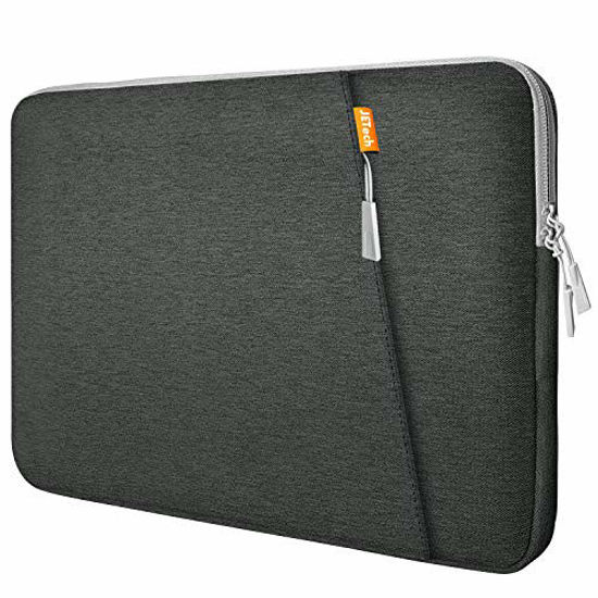 Picture of JETech Laptop Sleeve Compatible for 13.3-Inch Notebook Tablet iPad Tab, Compatible with 13" MacBook Pro and MacBook Air,Waterproof Shock Resistant Bag Case with Accessory Pocket, Grey