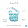 Picture of Bumkins SuperBib, Baby Bib, Waterproof, Washable, Stain and Odor Resistant, 6-24 Months - Whales Away