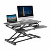 Picture of TechOrbits Standing Desk Converter - 32" Height Adjustable Stand Up Desk Riser - Sit to Stand Desktop Workstation