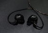 Picture of KZ ZSR in-Ear Headphones 1 DD & 2 BA Earphone HiFi Stereo Deep Bass Earbuds with Detachable Cable Noise Isolating Headset with Hybrid Driver for Running, Jogging, Walking (Black Without Mic)