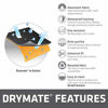 Picture of Drymate Premium Under The Sink Mat (24 x 29), Cabinet Protection Mat, Shelf Liner - Absorbent/Waterproof/Slip-Resistant - Machine Washable, Durable (Made in The USA) (Charcoal)