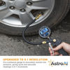 Picture of AstroAI Digital Tire Inflator with Pressure Gauge, 250 PSI Air Chuck and Compressor Accessories Heavy Duty with Rubber Hose and Quick Connect Coupler for 0.1 Display Resolution