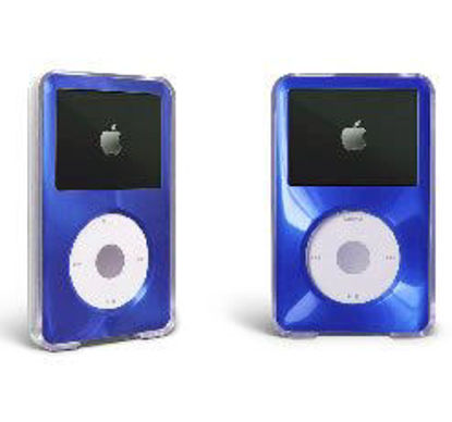 Picture of for Apple iPod Classic Hard Case Cover Protector 6th Gen 80GB 120GB, 7th Gen 160GB - Blue