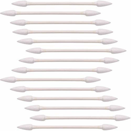 Picture of Pangda Cotton Swabs Cotton Tipped Applicator Double Tipped with Cardboard Handles, 400 Pieces (Double-Pointed Tip)