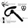 Picture of Bluetooth Headset, Wireless Bluetooth Earpiece V5.0 8-10 Hours Talktime Stereo Noise Cancelling Mic, Compatible for iPhone Android Cell Phones Driving/Business/Office (Black)