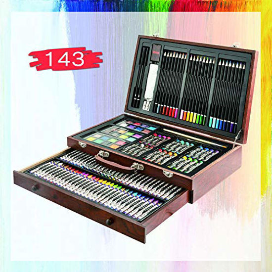 GetUSCart- 143 Piece Deluxe Art Set, Artist Drawing&Painting Set, Art ...