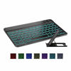 Picture of Portable Ultra-Slim 7 Colors Backlit Wireless Bluetooth Keyboard Compatible with Samsung Galaxy Tab A 10.1/9.7/10.5,Galaxy Tab E 9.6/8.0, Tab S, Galaxy S9/S8/S7 & Other Bluetooth Devices