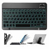 Picture of Portable Ultra-Slim 7 Colors Backlit Wireless Bluetooth Keyboard Compatible with Samsung Galaxy Tab A 10.1/9.7/10.5,Galaxy Tab E 9.6/8.0, Tab S, Galaxy S9/S8/S7 & Other Bluetooth Devices