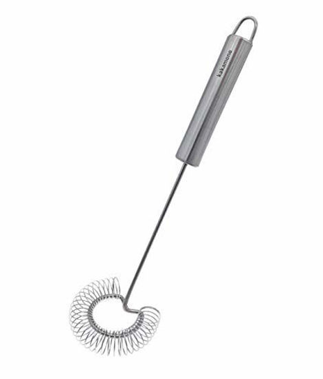 Egg Whisk Egg Beater Stainless Surround helixSpring Coil Egg Frother, Milk  and Egg- Kitchen Utensils for Blending,Magic Hand Held Sauce Stirrer