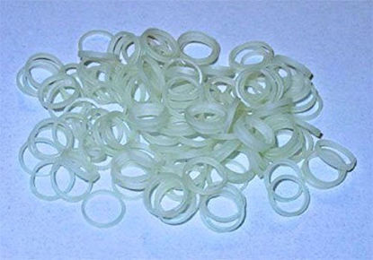 Picture of Latex Free Dog Grooming Bands by Fantasy Farm - 5/16" (7.5 mm), Clear, 400 count