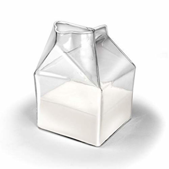 Picture of Fred HALF PINT Glass Milk Carton Creamer