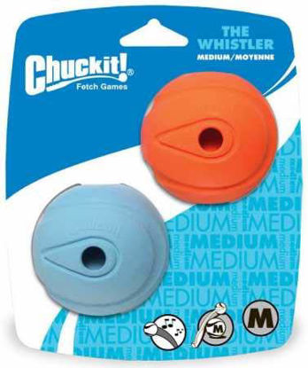 Picture of Chuckit Whistler Ball Medium (2 Pack)