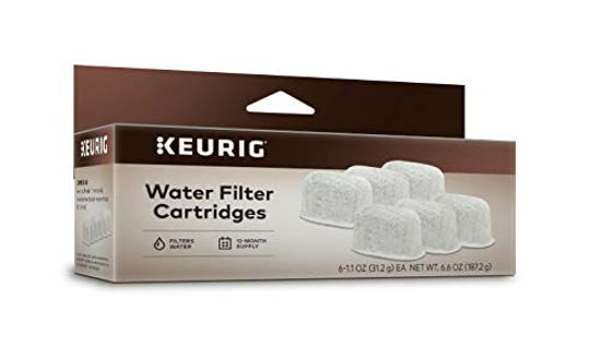 Picture of Keurig Water Filter Refill Cartridges, Replacement Water Filter Cartridges, Compatible with 2.0 K-Cup Pod Coffee Makers, 6 Count (Packaging May Vary)