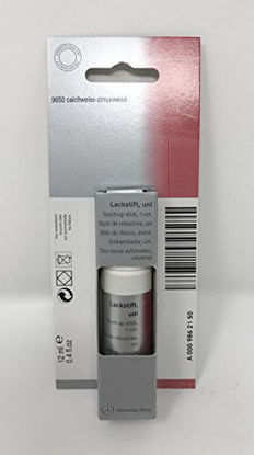 Picture of Mercedes Benz Genuine Calcite White/Cirrus White Touch Up Paint Code 650