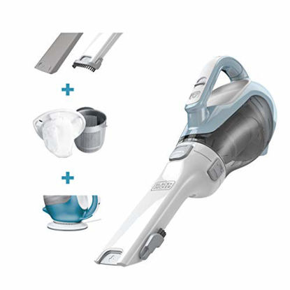  BLACK+DECKER dustbuster Handheld Vacuum, Cordless, Blue  (HNV215BW52)