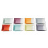 Picture of Royal Doulton 1815 Tapas 4.7" Square Tray Set, Multicolor