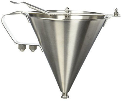 Picture of Winco Stainless Steel Confectionery Funnel with 3 Nozzles