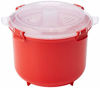 Picture of Sistema Microwave Collection Rice Cooker, 87.2 oz./2.6 L, Red