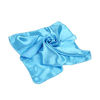 Picture of TrendsBlue Elegant Silk Feel Solid Color Satin Square Scarf, Light Blue